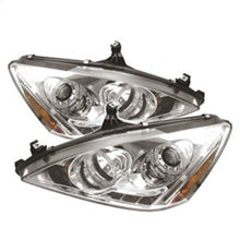 画像をギャラリービューアに読み込む, Spyder Honda Accord 03 - 07 Projector Headlights LED Halo Amber Reflector LED Chrm PRO - YD - HA03 - AM - C - R70オートパーツ【公式】