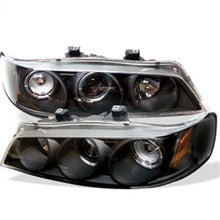 画像をギャラリービューアに読み込む, Spyder Honda Accord 94 - 97 1PC Projector Headlights LED Halo Amber Reflector Blk PRO - YD - HA94 - AM - BK - R70オートパーツ【公式】