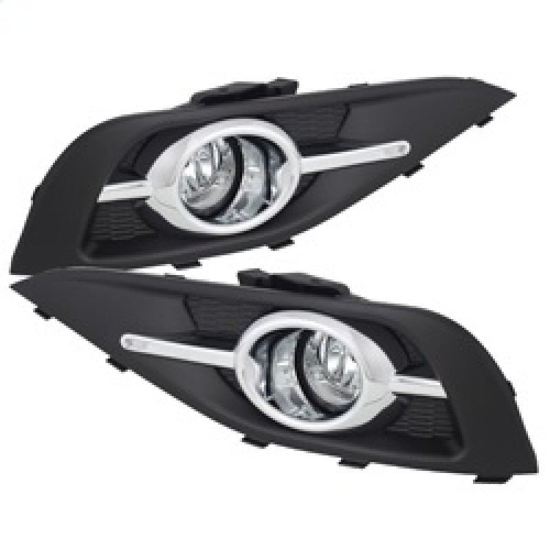 Spyder Honda CRV 2012 - 2014 OEM Fog Lights W/Switch Clear FL - HCRV2012 - C - R70オートパーツ【公式】