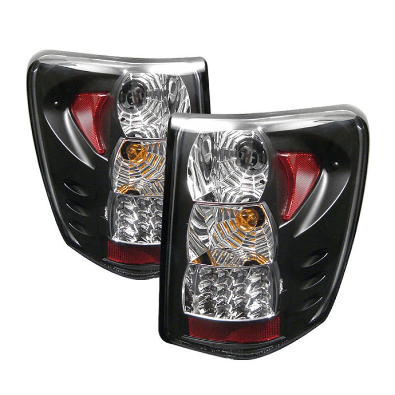 Spyder Jeep Grand Cherokee 99 - 04 LED Tail Lights Version 2 Black ALT - YD - JGC99 - LED - BK - G2 - R70オートパーツ【公式】