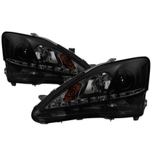 画像をギャラリービューアに読み込む, Spyder Lexus IS 250/350 2006 - 2010 Projector Headlights DRL Black Smoke PRO - YD - LIS06 - DRL - BSM - R70オートパーツ【公式】