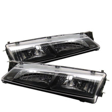 画像をギャラリービューアに読み込む, Spyder Nissan 240SX 97 - 98 Crystal Headlights Black HD - YD - N294 - BK - R70オートパーツ【公式】