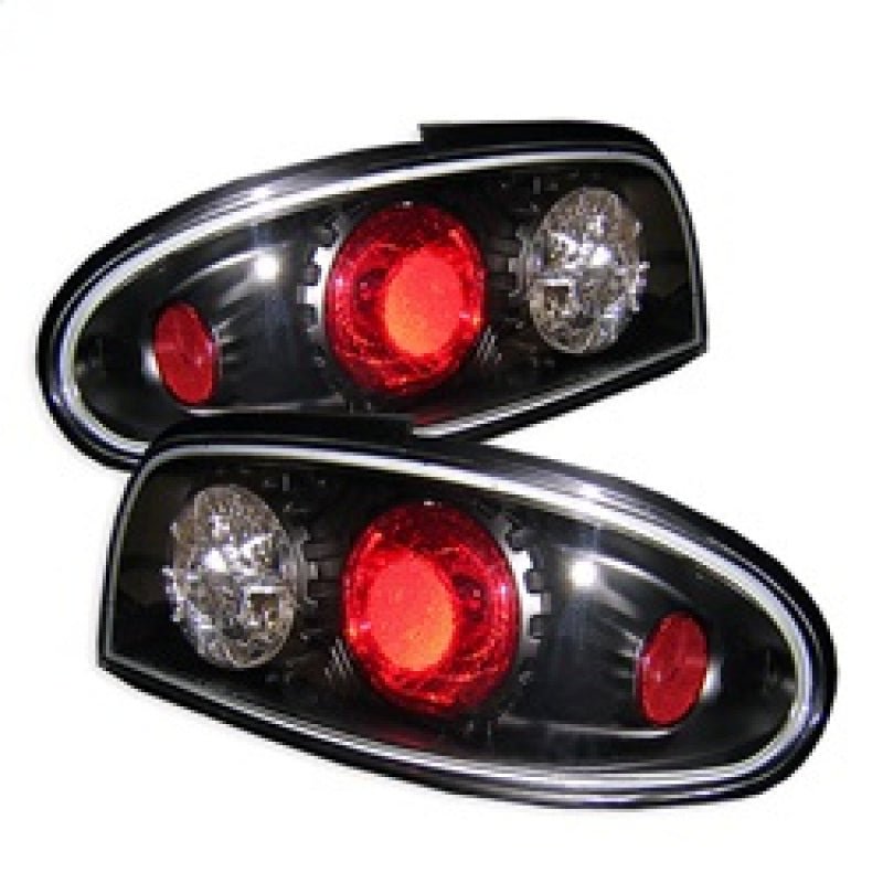 Spyder Nissan Altima 93 - 97 Euro Style Tail Lights Black ALT - YD - NA93 - BK - R70オートパーツ【公式】
