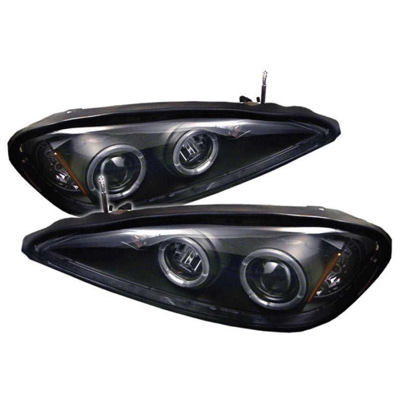 Spyder Pontiac Grand AM 99 - 05 Projector Headlights LED Halo LED Blk Low 9006 PRO - YD - PGAM99 - HL - BK - R70オートパーツ【公式】
