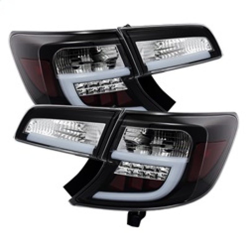 Spyder Toyota Camry 12 - 14 Light Bar LED Tail Lights Black ALT - YD - TC12 - LBLED - BK - R70オートパーツ【公式】