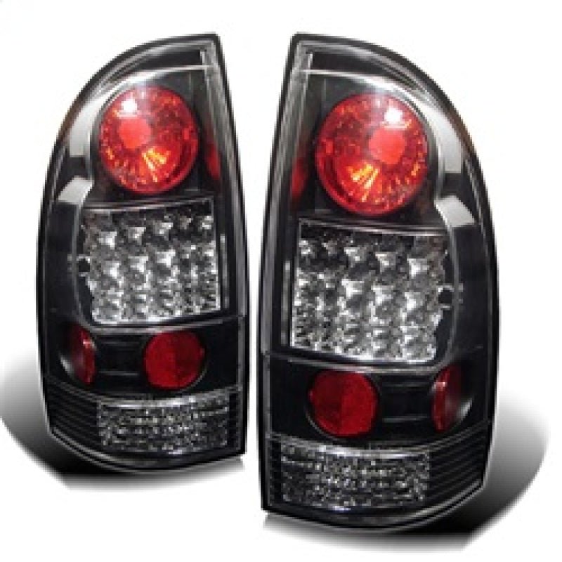 Spyder Toyota Tacoma 05 - 15 LED Tail Lights Black ALT - YD - TT05 - LED - BK - R70オートパーツ【公式】