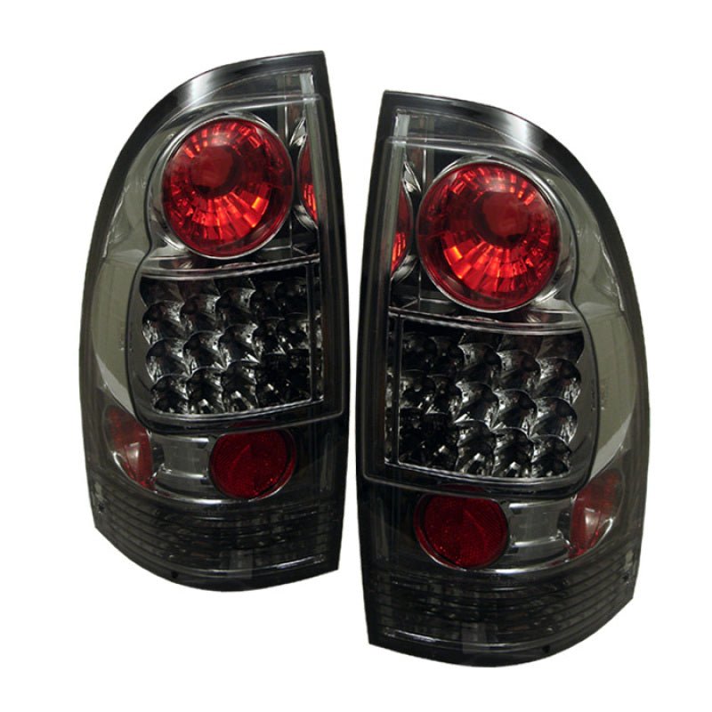 Spyder Toyota Tacoma 05 - 15 LED Tail Lights Smoke ALT - YD - TT05 - LED - SM - R70オートパーツ【公式】