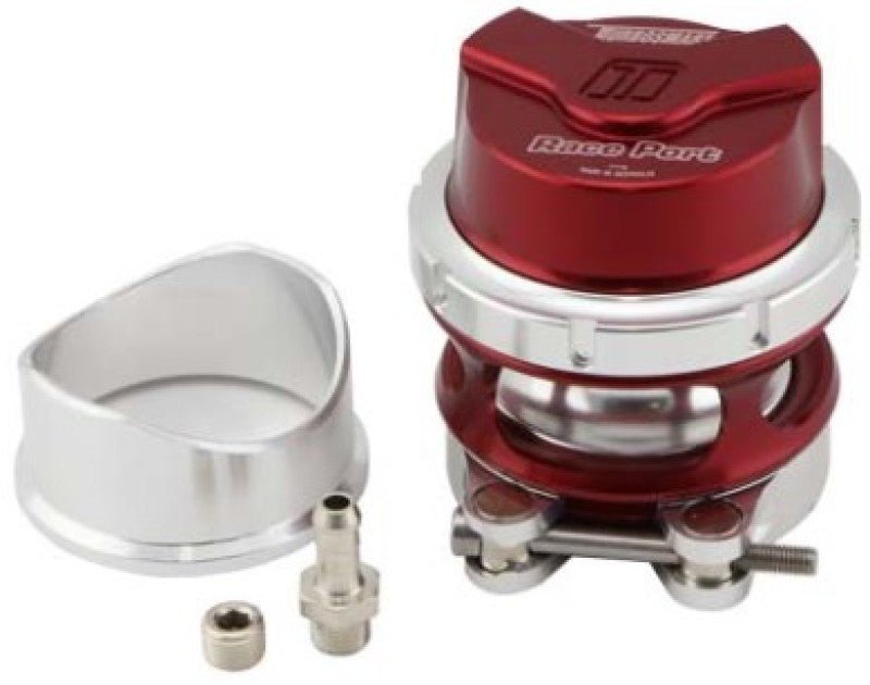 Turbosmart BOV RacePort Female Gen - V Red - No Weld Flange - R70オートパーツ【公式】