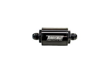 画像をギャラリービューアに読み込む, Turbosmart FPR Billet Inline Fuel Filter 1.75in OD 3.825in Length AN - 8 Male Inlet - Black - R70オートパーツ【公式】