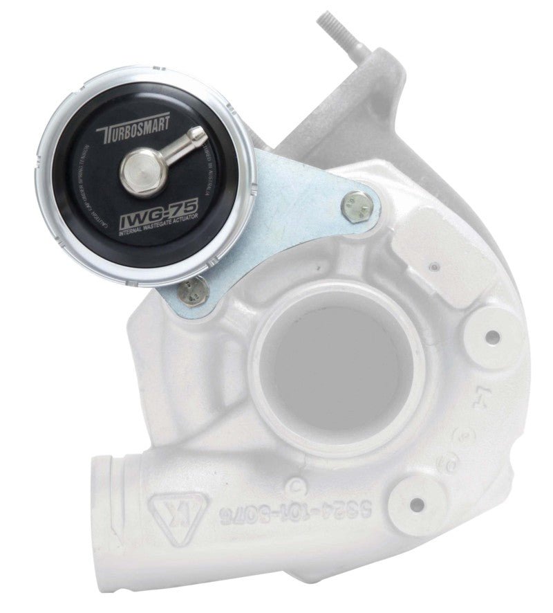 Turbosmart IWG75 00 - 05 Porsche 996/911 Turbo GT2 7 PSI Black Internal Wastegate Actuator - R70オートパーツ【公式】