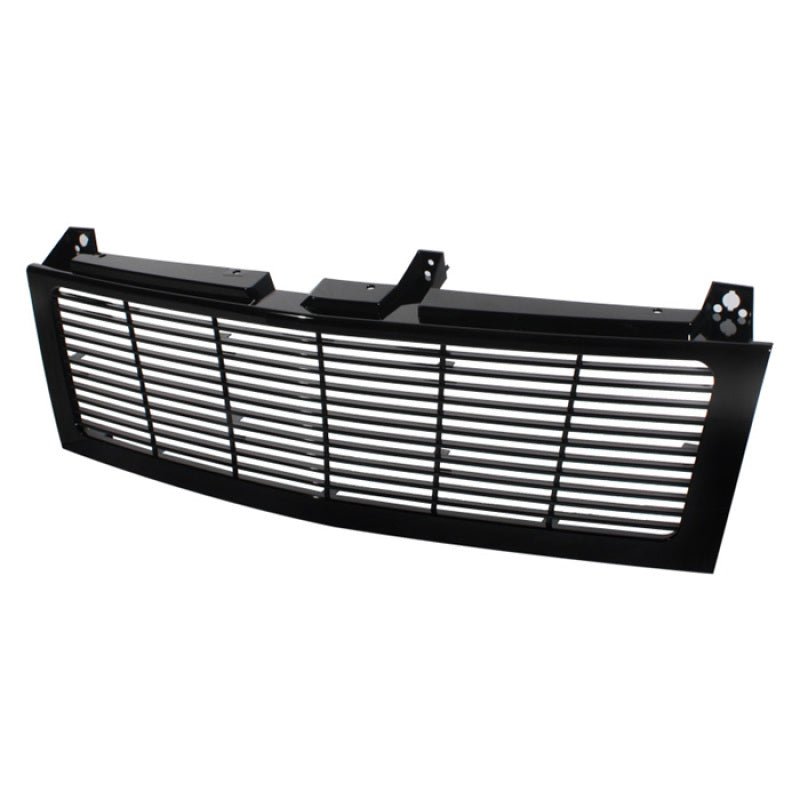 xTune Chevy Silverado 1500/2500/3500 99 - 02 Horizontal Front Grille Black GRI - SP - CS99 - CT - H - BK - R70オートパーツ【公式】