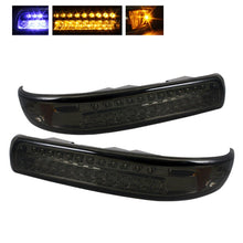 画像をギャラリービューアに読み込む, xTune Chevy Silverado 99 - 02 LED Amber Bumper Lights Smoke CBL - CS99 - LED - SM - R70オートパーツ【公式】