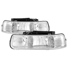 画像をギャラリービューアに読み込む, xTune Chevy Tahoe 00 - 06 Amber Crystal Headlights Chrome HD - JH - CSIL99 - C - R70オートパーツ【公式】