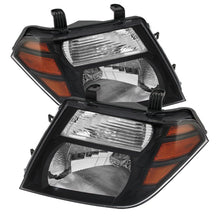 画像をギャラリービューアに読み込む, xTune Nissan Pathfinder 08 - 11 Amber Crystal Headlights Black HD - JH - NP08 - AM - BK - R70オートパーツ【公式】