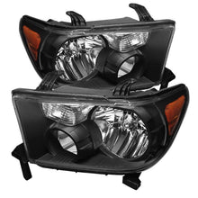 画像をギャラリービューアに読み込む, xTune Toyota Tundra 07 - 13 / Toyota Sequoia 08 - 13 OEM Style Headlights Black HD - JH - TTU07 - AM - BK - R70オートパーツ【公式】